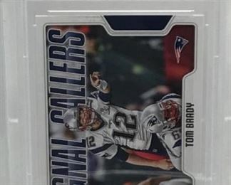 Graded Football Card Tom Brady