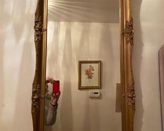 Rectangular mirror - Another more decorative sized ,  mirror available as well as an approx 12x18*tabletop mirror   