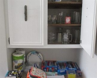 GLASSWARE AND HOUSEHOLD