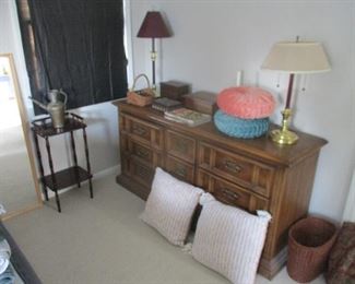 DRESSER AND HOUSEHOLD