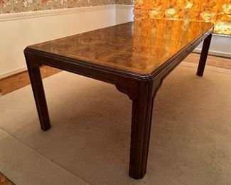 Drexel Heritage Dining Table (64"L x 40"W) with 2 leaves (20"L each)