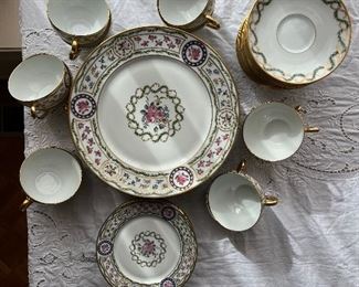 Haviland Limoges Louveciennes porcelain China (36pc)