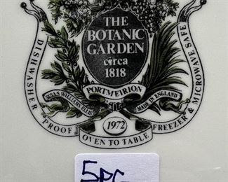 The Botanic Garden by Portmeirion China (5pc)