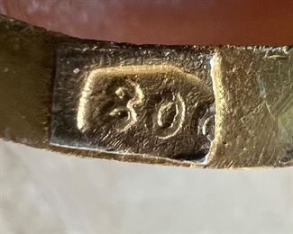 Sterling Silver lined Cameo