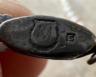 Pearl necklace with Sterling Silver clasp