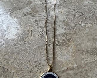 Ronald Reagan US Presidential pendant necklace