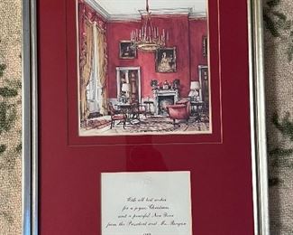 Presidential Christmas card