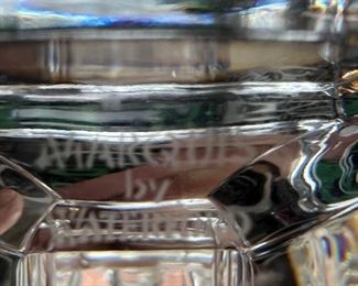 Marquis by Waterford crystal candle holders