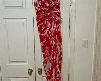 Adrianna Papell one shoulder dress size 12