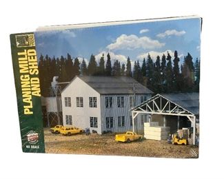 HO Scale Walthers Cornerstone Planing Mill and Shed New Sealed