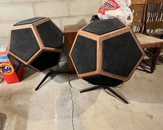 Pair Vintage Design Accoustics Speakers, more to come