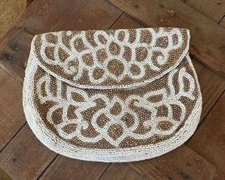 Beautiful Beaded Vintage Purse, will also have Costume Jewelry