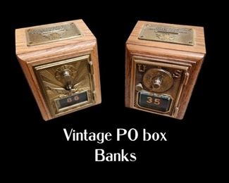 Vintage Post Office Boxes