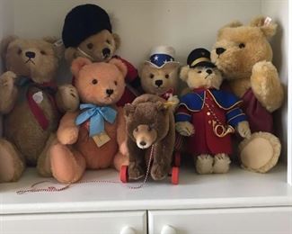7pc Steiff Other Collectable Bears