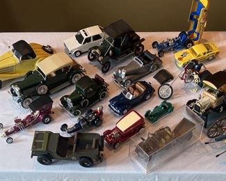 Plastic And Die Cast Model Cars