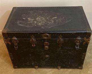 Excelsior Antique Steamer Trunk