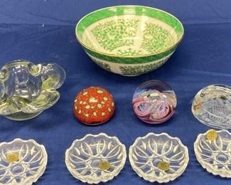 Murano Paperweight And More