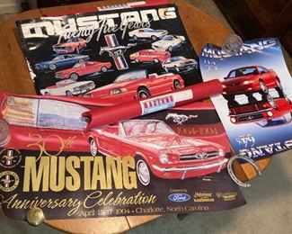 Mustang Memorabilia Lot 2 Posters