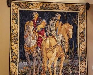 Les Chevaliers Tapestry Made In France