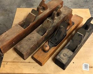 Vintage Wooden Plane Tools