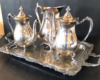 SilverSilver Plated Serving Lot