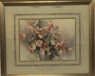 Framed Art with Certificate of Authenticity