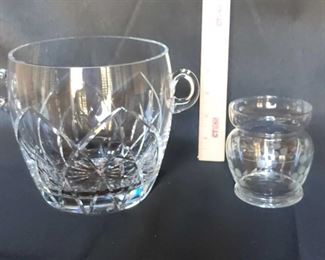 Glass Vase Wine Bucket Duo