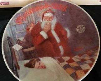 Norman Rockwell Collectible Plates 8 pcs