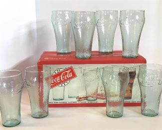 Coca Cola Glass Set with Box