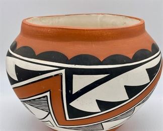 Laguna Pueblo Pottery Jar by Elton Cheromiah