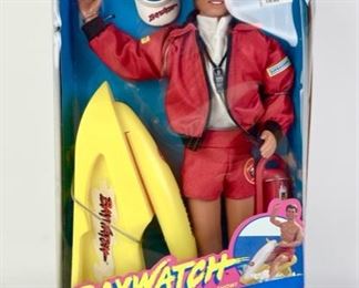 1994 Mattel Ken Baywatch Lifeguard Doll New In Box