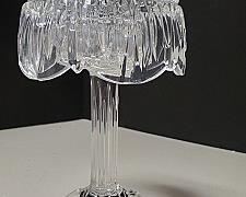 Shannon Crystal - 24% Lead Crystal 8" Retro Candle Lamp