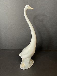 1977 Nao by Lladro ELEGANT Elongated Neck Porcelain Swan / Goose ~ SPAIN