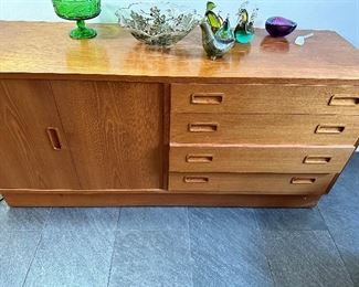 Teak cabinet