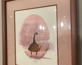 P. Buckley Moss signed numbered print