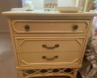 Vintage “bamboo” bedroom suite