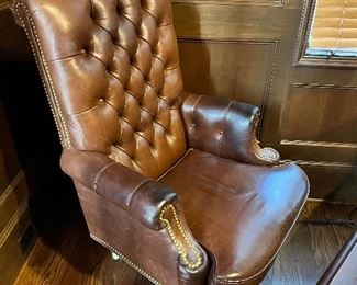Hancock & Moore Leather Desk Chair 
