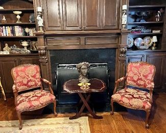 Hickory Chair Co. upholstered chairs 