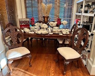 Set of 8 Pulaski Dining Chairs 