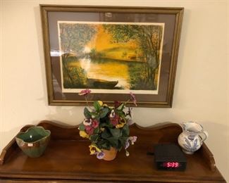 Vintage 70s, artist signed.