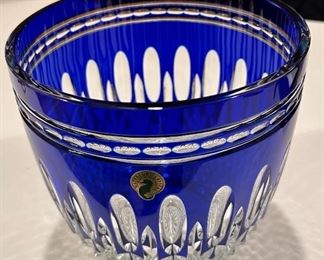 Clarendon Cobalt Waterford Crystal vase/bowl