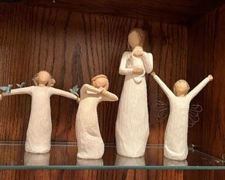 Collection of Willowtree angels