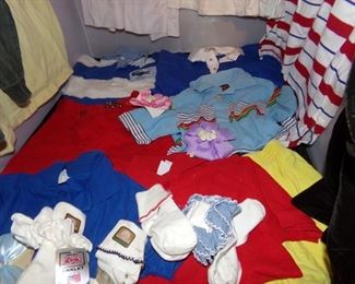 Retro children's clothes