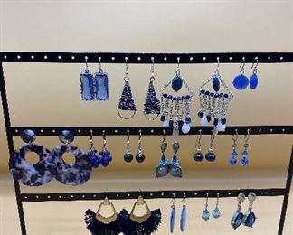 Blue Earrings
