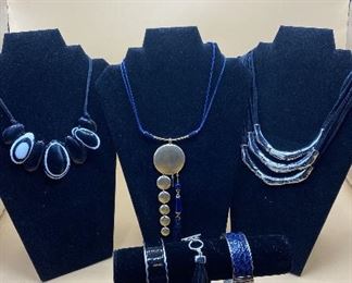 Navy Black Jewelry