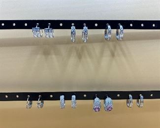 Seven Pairs of Earrings