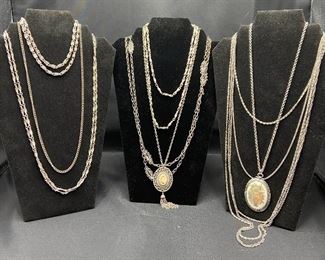 Silver Toned Necklaces
