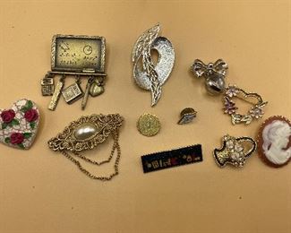 Variety of Brooches