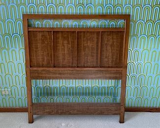 Vintage Drexel twin headboard