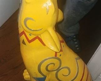 Wiley coyote about 40".